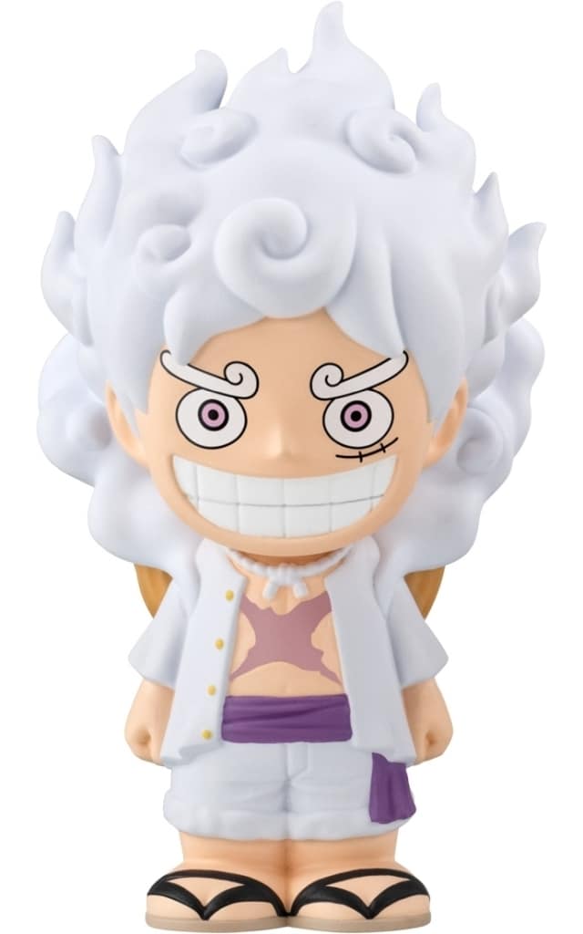 Monkey D. Luffy Gear 5 Softbits One Piece Figure, No. 7