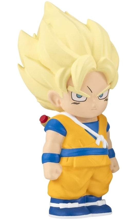 Super Saiyan Son Goku (Mini) Sofubits Dragon Ball 2 Figure, No. 1