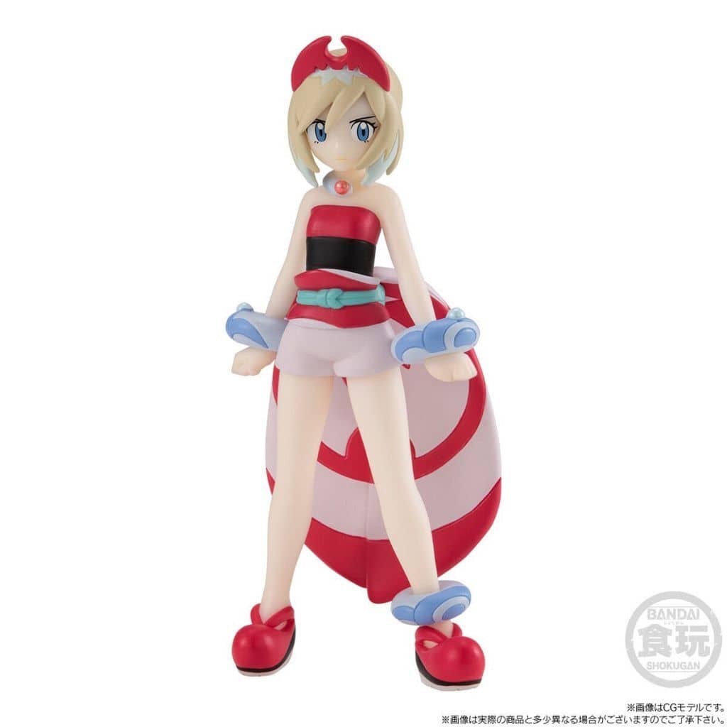 Kai & Glaceon Figure Set - Pokémon Scale World (Hisui Region) Premium Bandai Exclusive (Bandai, ~1/20 Scale)