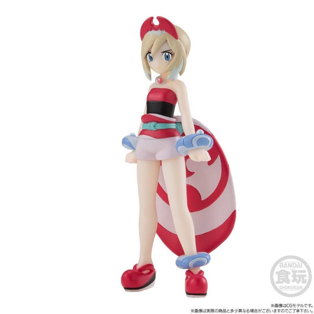 Kai & Glaceon Figure Set - Pokémon Scale World (Hisui Region) Premium Bandai Exclusive (Bandai, ~1/20 Scale)