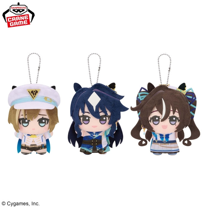 Cheval Grand, Verxina & Vivlos Chibi Plush Vol. 2 Set — Umamusume: Pretty Derby (approx. 11 cm, Official)