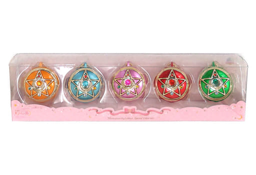Sailor Moon Miniature Tablet Communicator Color Ver. 5-Piece Set - Exhibition & Premium Bandai Limited (Approx. 40 mm, Bandai)