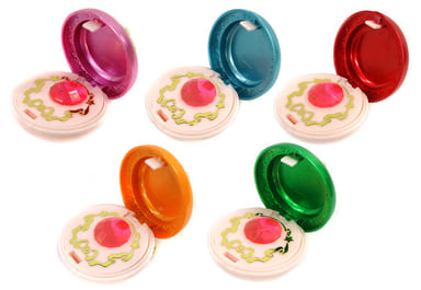 Sailor Moon Miniature Tablet Communicator Color Ver. 5-Piece Set - Exhibition & Premium Bandai Limited (Approx. 40 mm, Bandai)