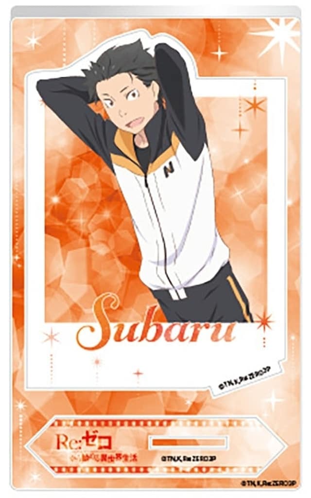 Natsuki Subaru Re:Zero Photo Style Acrylic Stand, No. 1