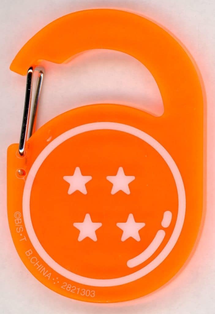 Dragon Ball Acrylic Carabiner Keychain Gummy (Shokugan) - Bandai - Pre-owned / One Random Item, No. 3