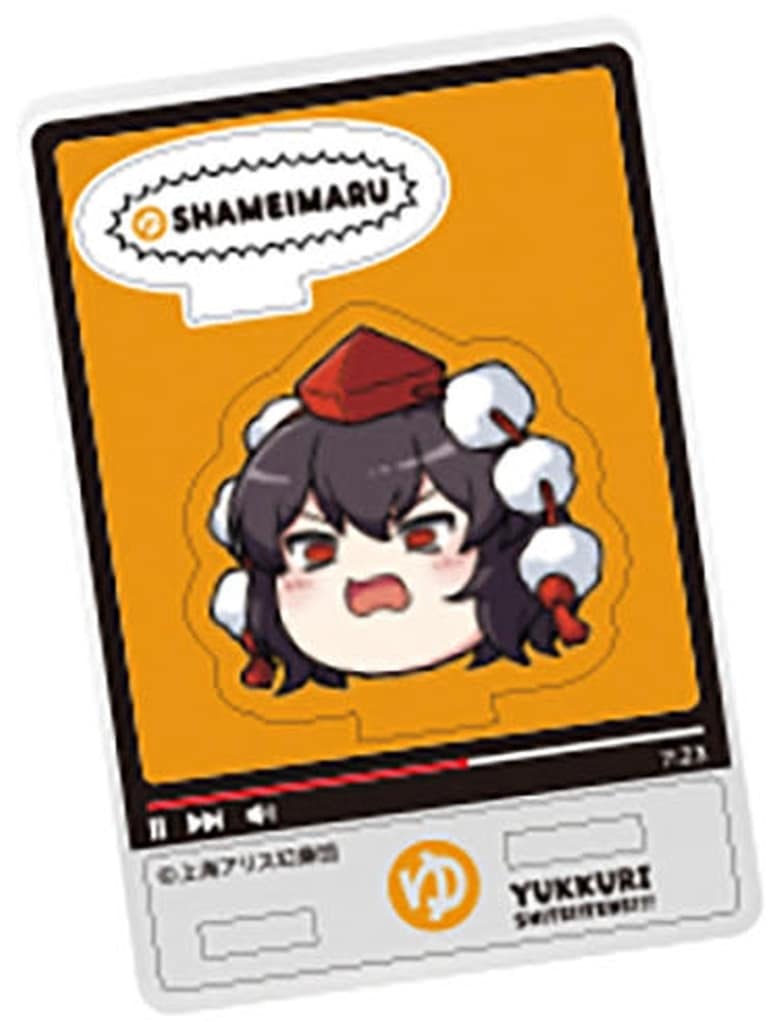 Yukkuri Shameimaru Acrylic Stand - Touhou Project Mini Acrylic Stand 55x50mm Pre-owned