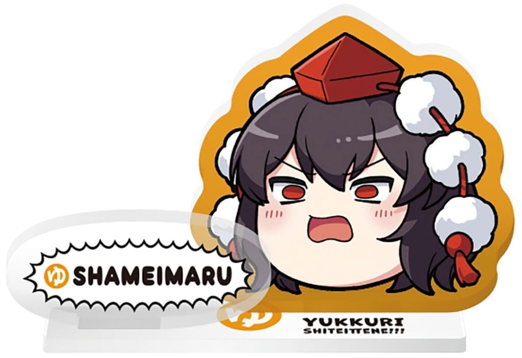 Yukkuri Shameimaru Acrylic Stand - Touhou Project Mini Acrylic Stand 55x50mm Pre-owned