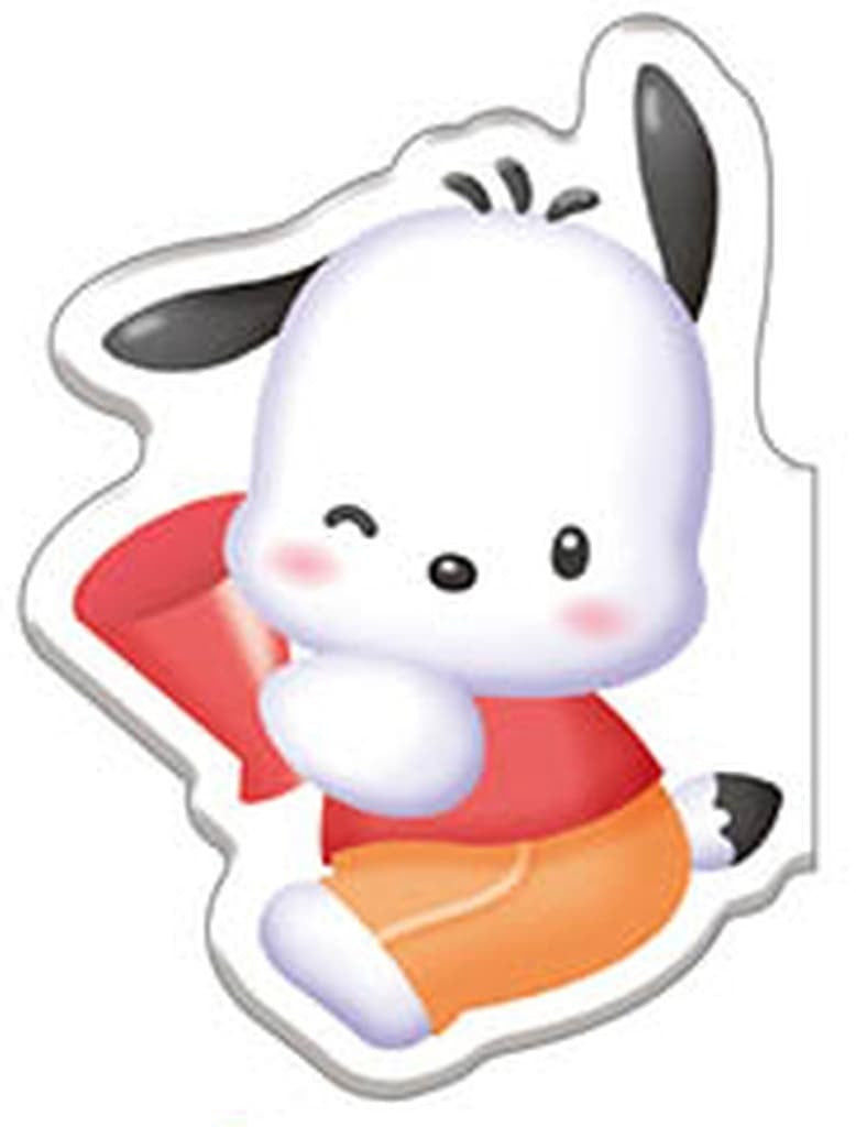 Pochacco Pita Hug Sanrio Character Ranking 2 Vinyl Clip