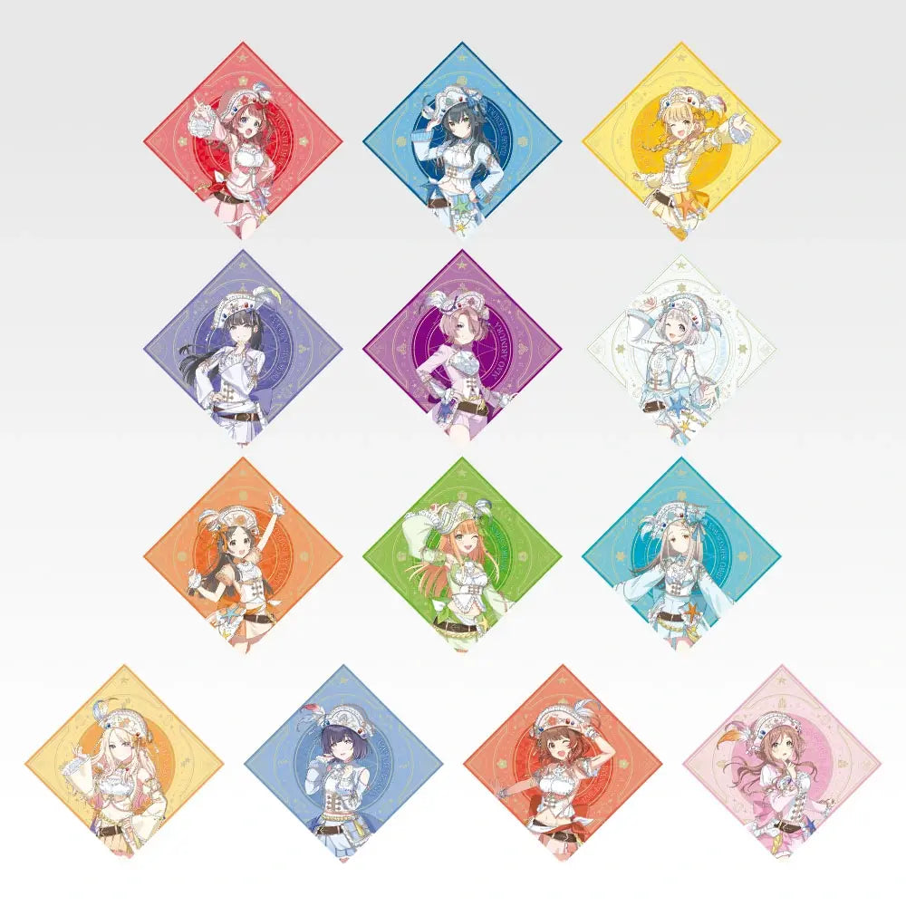 Newly Drawn Bandana Towel (13 Types, Complete Set Available) - Ichiban Kuji F Prize - Gakuen iDOLM@STER