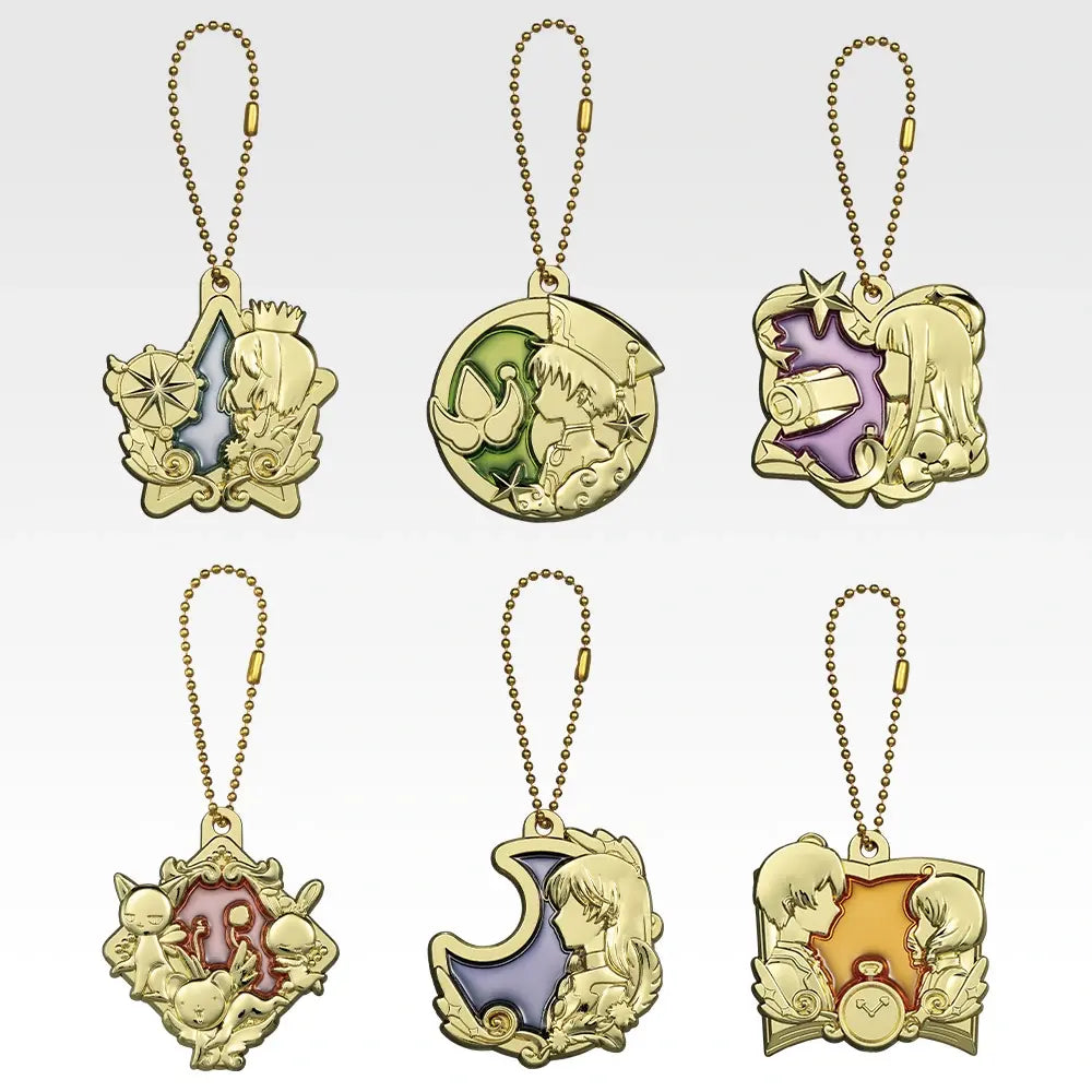 Clear Metal Charm (6 Types, Complete Set Available) - Ichiban Kuji E Prize - Cardcaptor Sakura