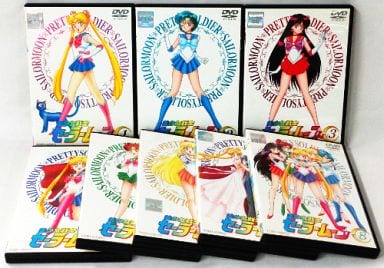 Sailor Moon Complete Single-Volume Set — 8 Volumes (Anime Video Collection, Toei) Pre-owned