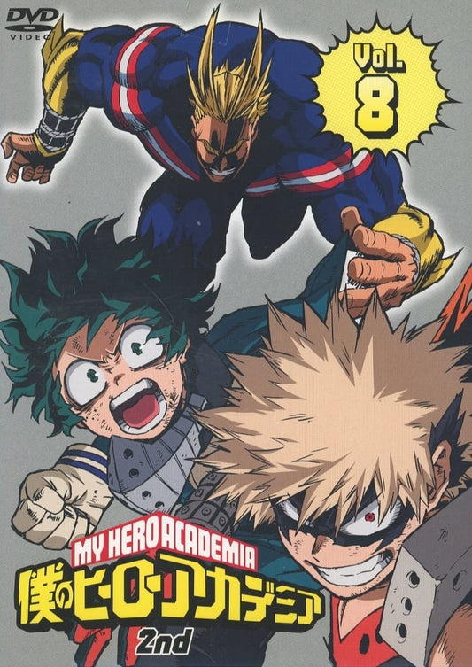 My Hero Academia Season 2 Volume 8 Anime DVD Video Software by TOHO, Pre-owned