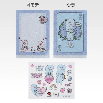 Sparkling Mini Clear File & Sticker (6 Types, Complete Set Available) 2