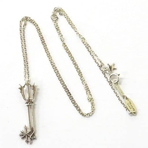 Kingdom Hearts Promise Charm Keyblade Silver Necklace