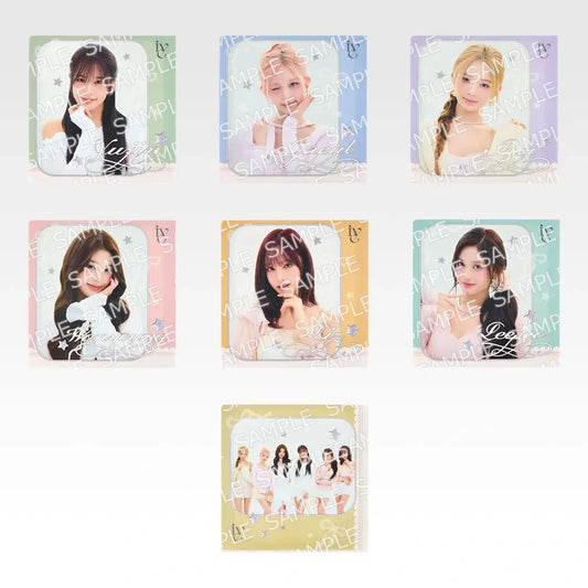 Square Clear File (7 Types, Complete Set Available) - Ichiban Kuji C Prize - IVE