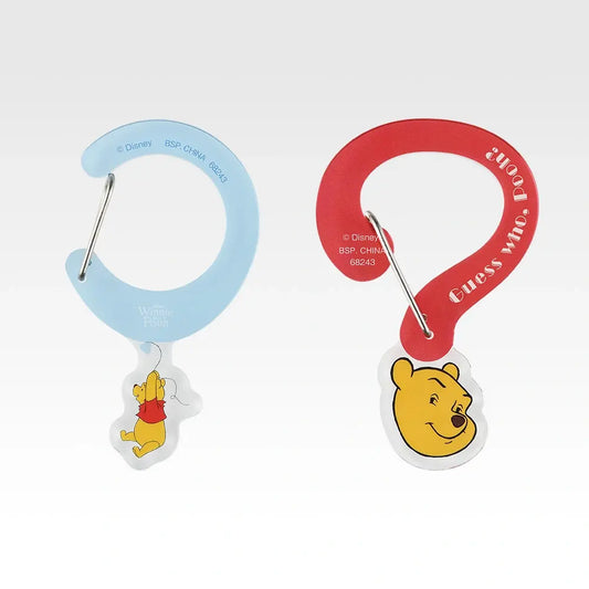 Die-Cut Carabiner (2 Types, Complete Set Available) - Ichiban Kuji I Prize - Winnie the Pooh