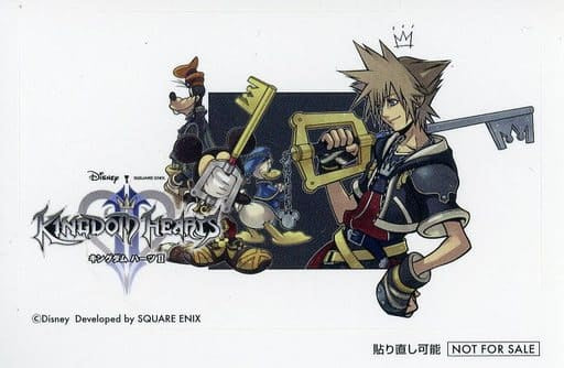 Sora, Donald Duck & Goofy (KHII) Original Sticker