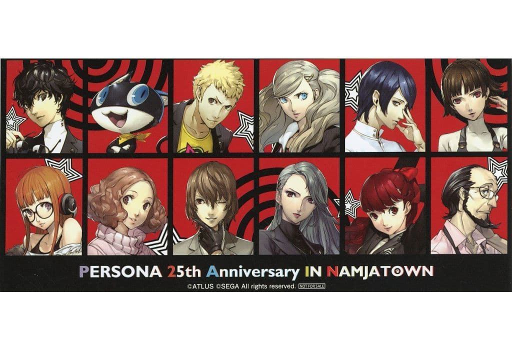 Persona 5 Long Sticker - Persona 25th Anniversary in Namjatown