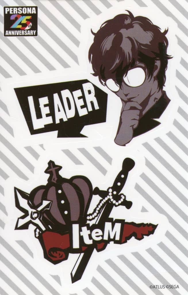Persona 5 Icon 4 Sticker - PERSONA 25th Anniversary × Seria