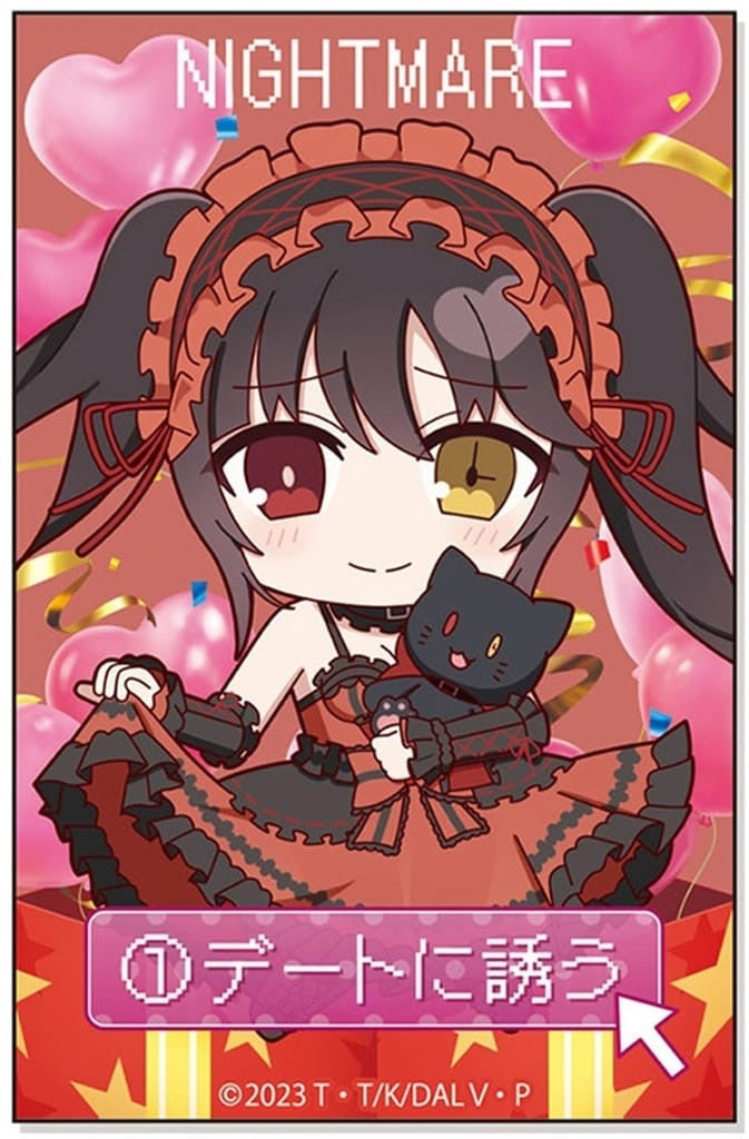 Kurumi Tokisaki GG3 Durable Sticker - Date A Birthday (Date A Live V) - W61×H95m