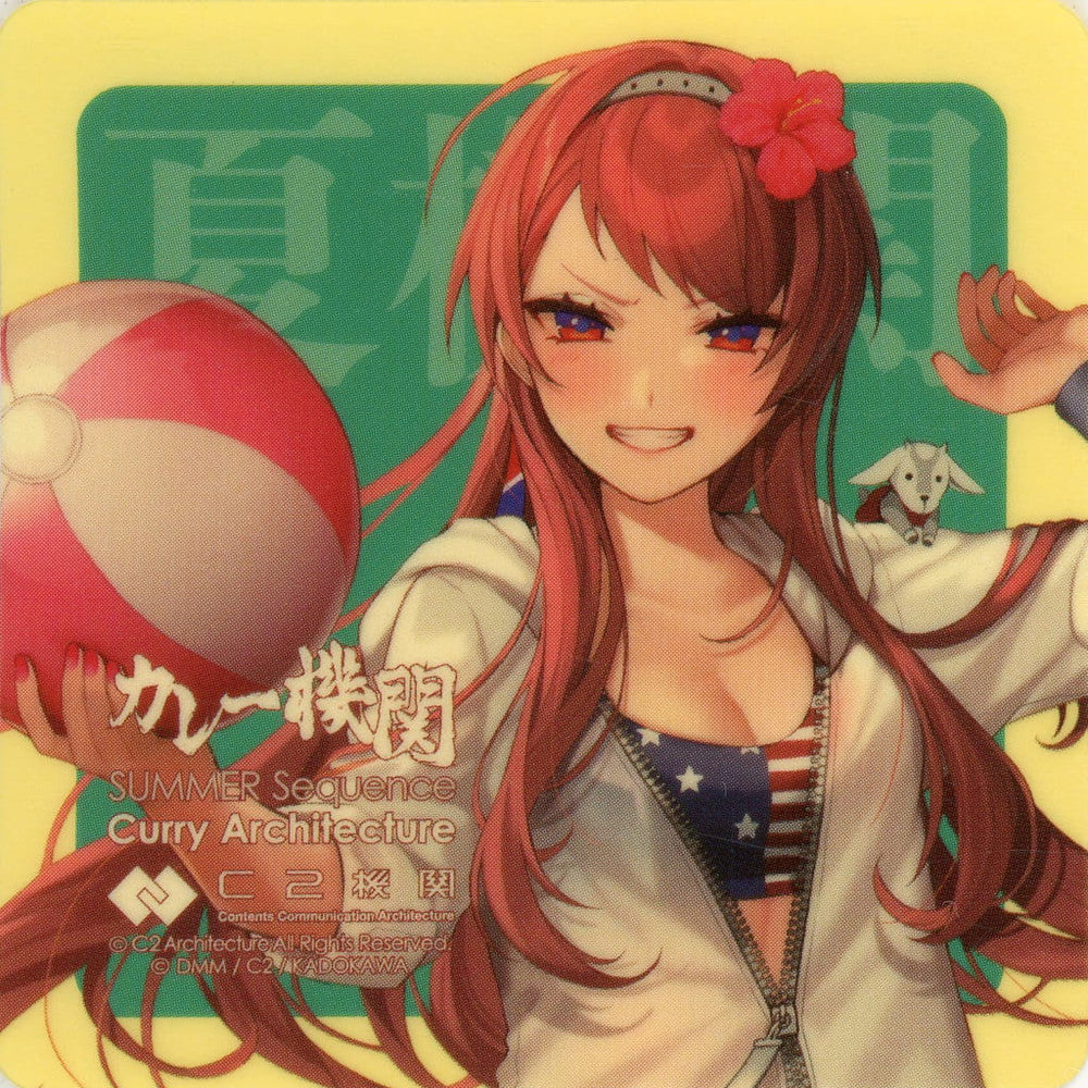 Nevada Mod.2 Swimsuit Mode Sticker – KanColle Curry Machine 35th