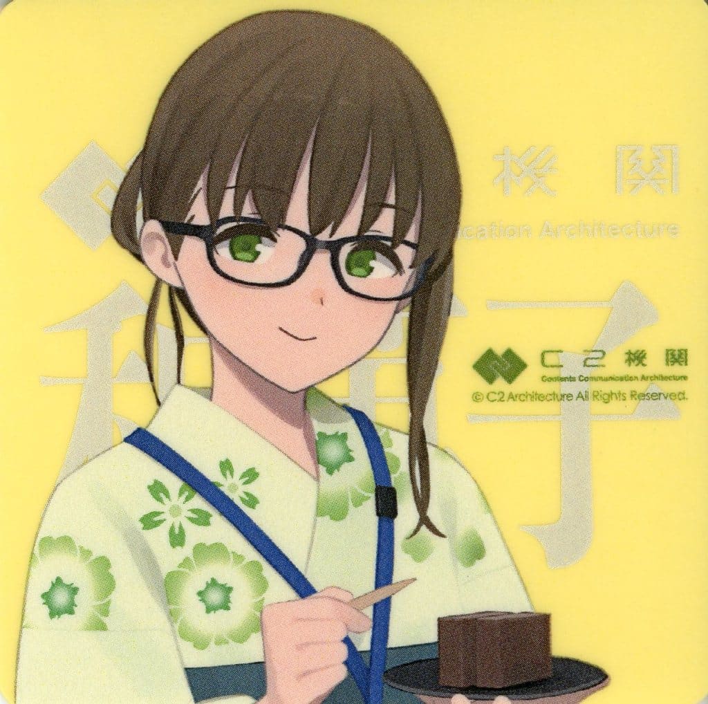 Kantai Collection Shi-chan Yukata Sticker, Approx. 60 mm