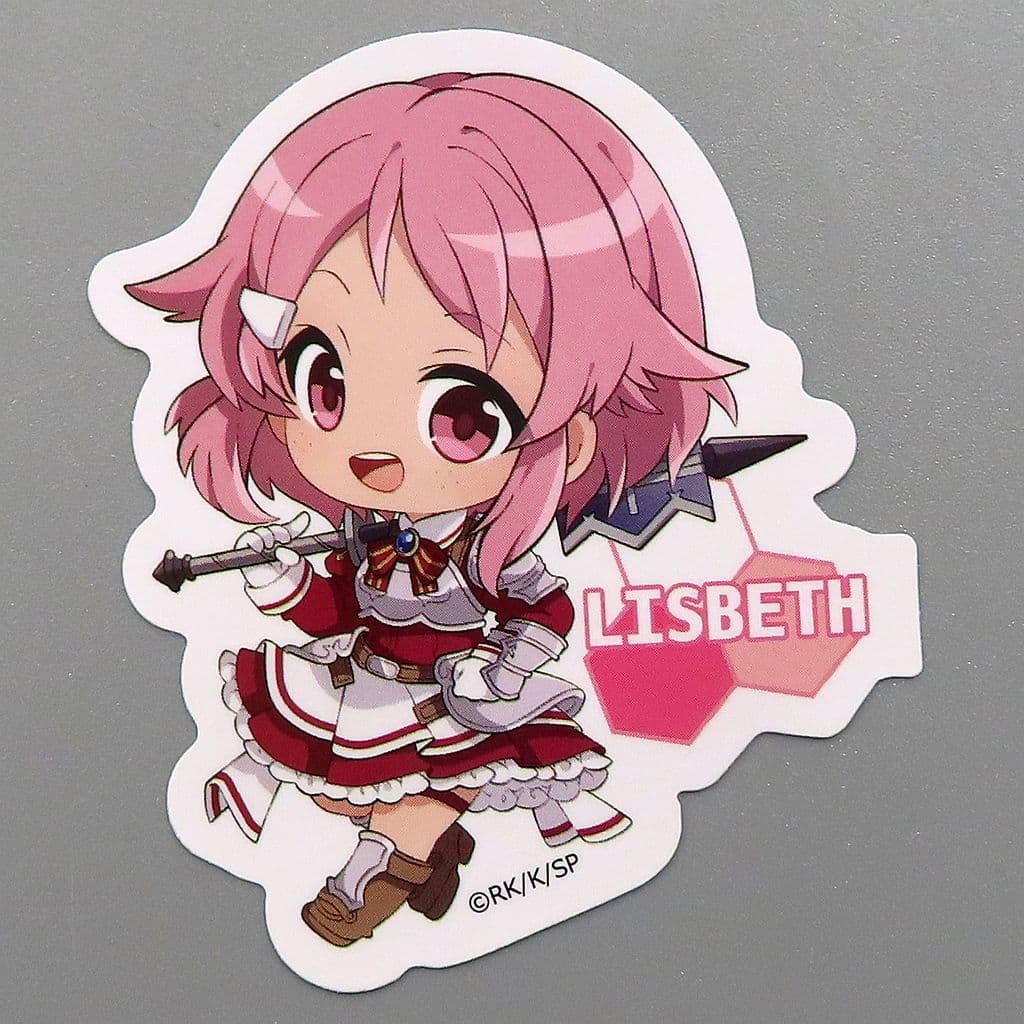 Lizbeth Sword Art Online Die-Cut Sticker