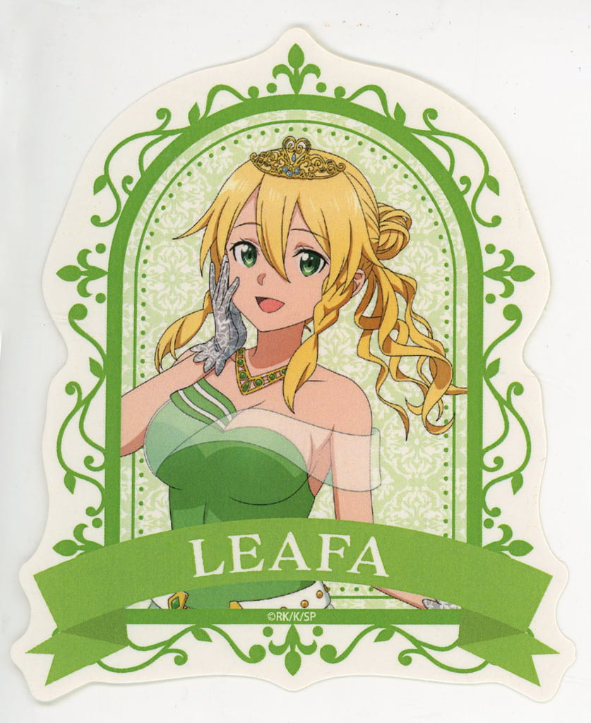 Leafa Sword Art Online SAO×GGO Princess/Witch Die-Cut Sticker