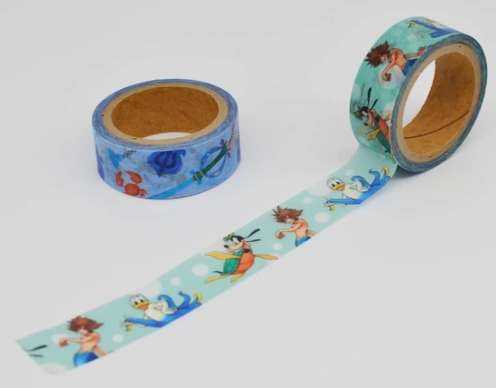 Kingdom Hearts Atlantica Masking Tape Set