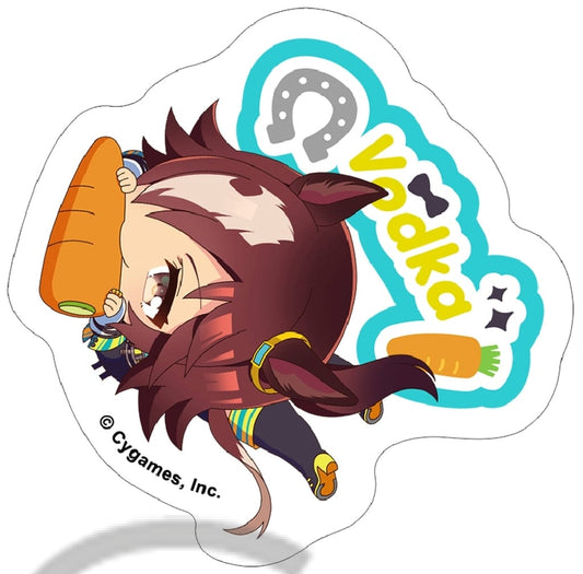 Vodka Sticker 'Petacollection Kapricco' - Movic Umamusume Pretty Derby Cute 6cm Paper/PP Collectible (Used)