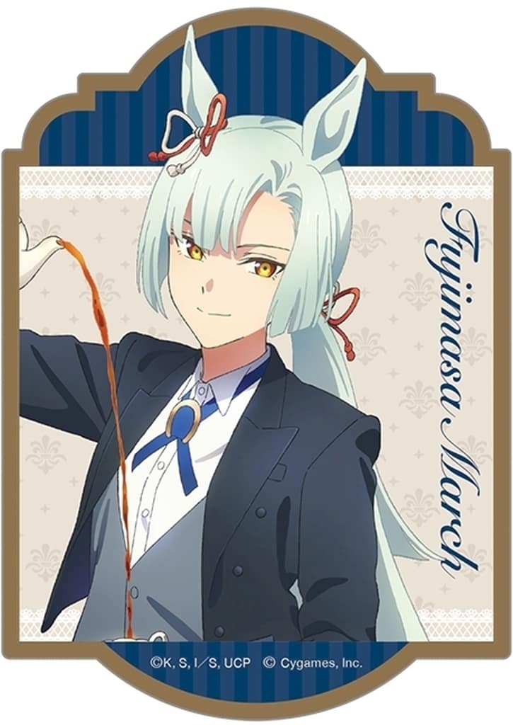 Fujimasa March Sticker - Umamusume: Cinderella Gray - Movic 8×6 cm (Used)