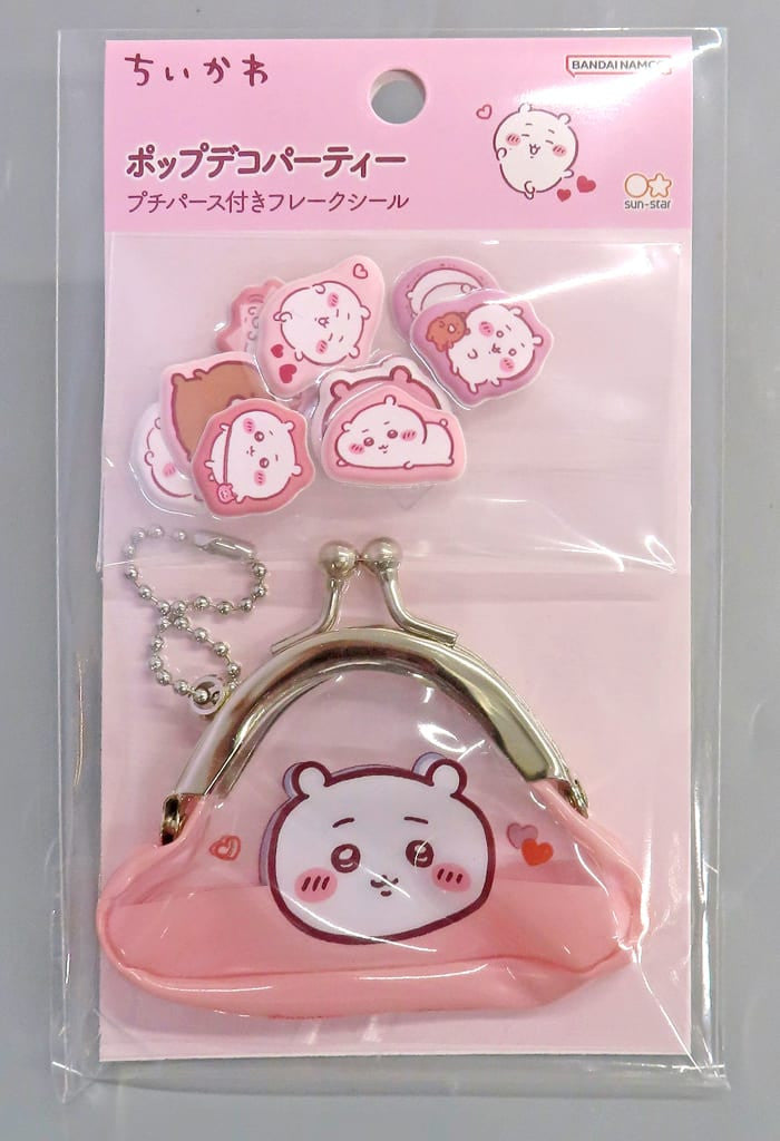 Chiikawa Flake Stickers with Petite Purse
