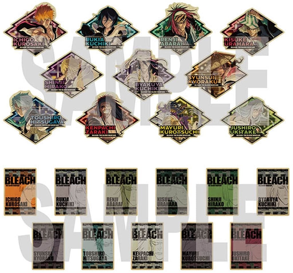 BLEACH: Thousand-Year Blood War Travel Sticker Collection 22-Type Set