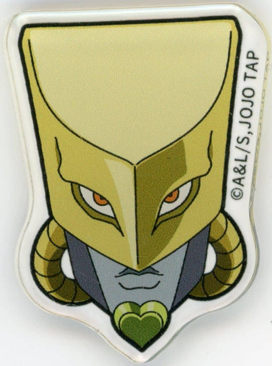 The World Acrylic Sticker vol.1 - JoJo's Bizarre Adventure (Approx. 50 x 50 mm) - Bandai Namco Experience (Pre-owned)
