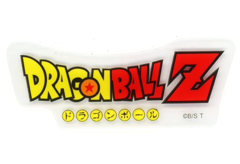Dragon Ball Z Clear Logo Sticker | Dragon Ball Store TOKYO