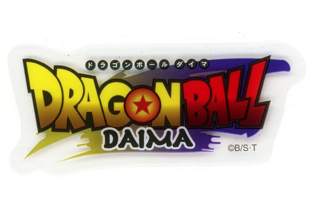 Dragon Ball DAIMA Logo Clear Sticker Dragon Ball Store TOKYO