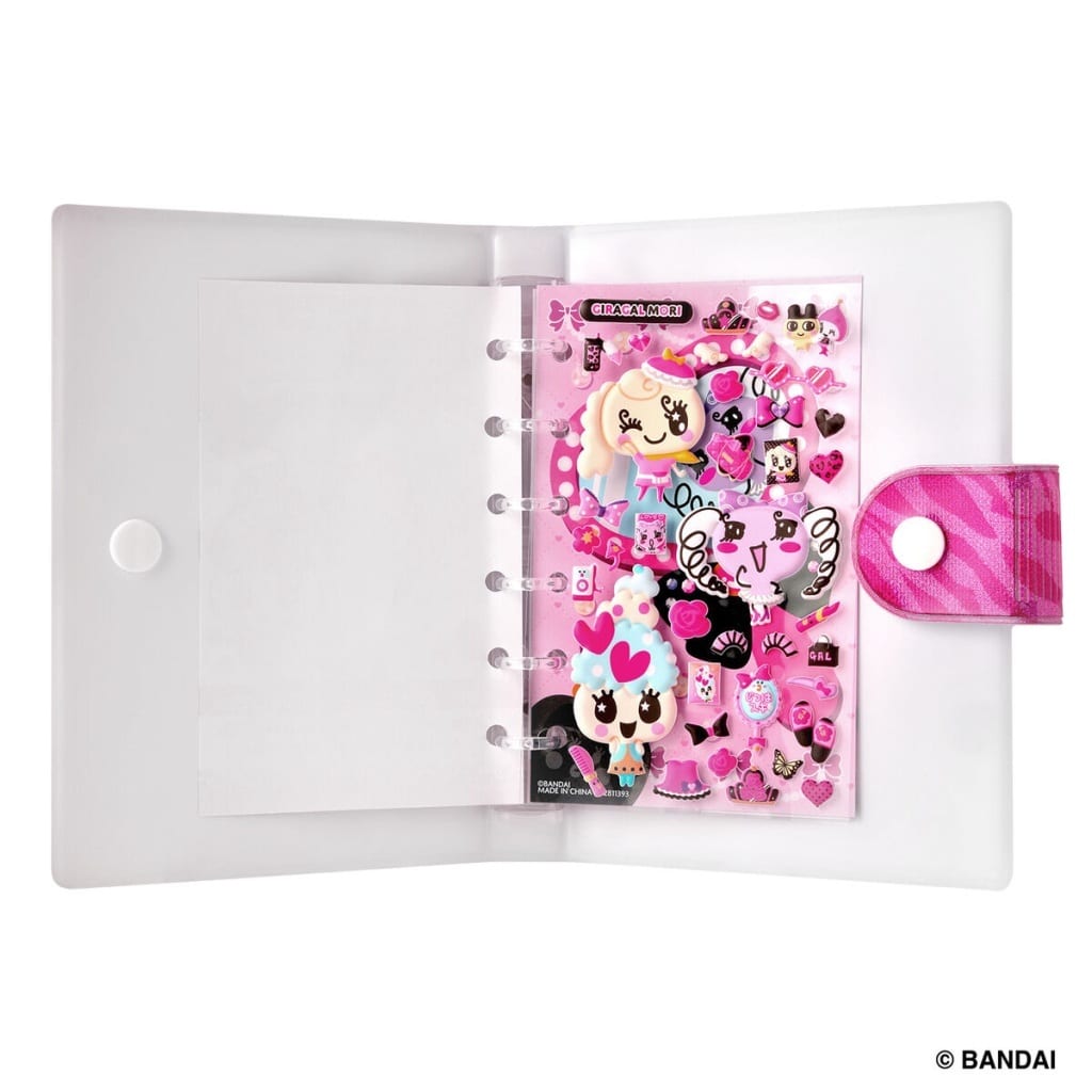 Tamagotchi Vivid Version Tamamori Sticker Book Set