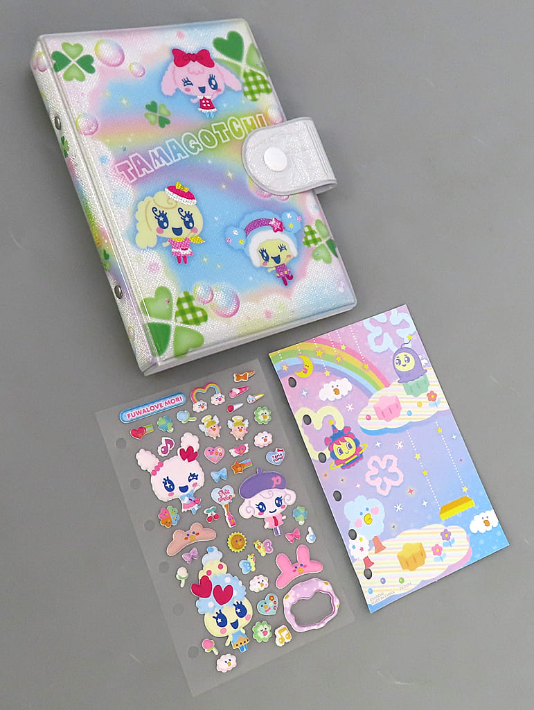 Tamagotchi Tamamori Sticker Book Set Pastel Ver.