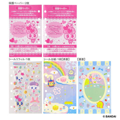 Tamagotchi Tamamori Sticker Book Set Pastel Ver.