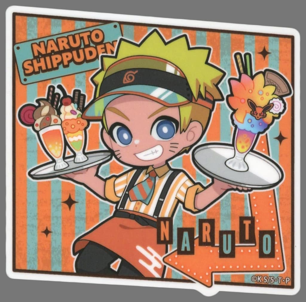 Naruto Uzumaki American Diner Sticker - Naruto Shippuden
