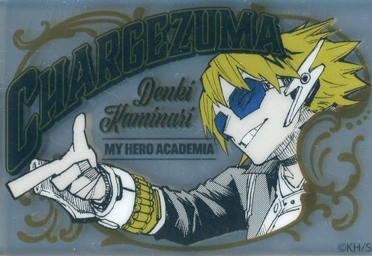 Denki Kaminari Acrylic Sticker (Pub Mirror Style) - My Hero Academia Original Art Exhibition Collection - Approx. 65 x 45 mm - Pre-owned