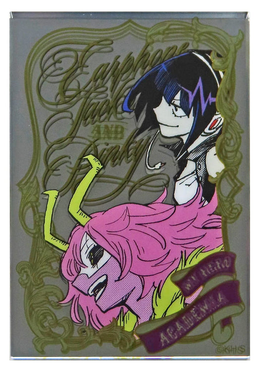 Kyoka Jiro & Mina Ashido Pub-Mirror Style Acrylic Sticker - My Hero Academia - Approx. 65 x 45 mm (Pre-owned)