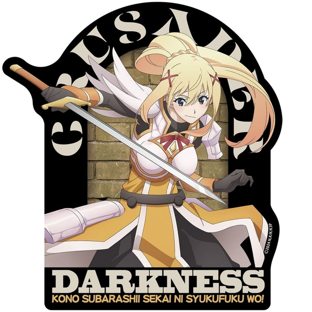 Darkness Outdoor-Use Sticker from KonoSuba