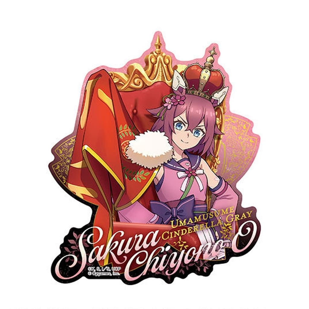 Sakura Chiyono O Travel Sticker - Umamusume: Cinderella Gray (Ensky, Pre-owned, 68×27mm / Sheet 119×99mm)