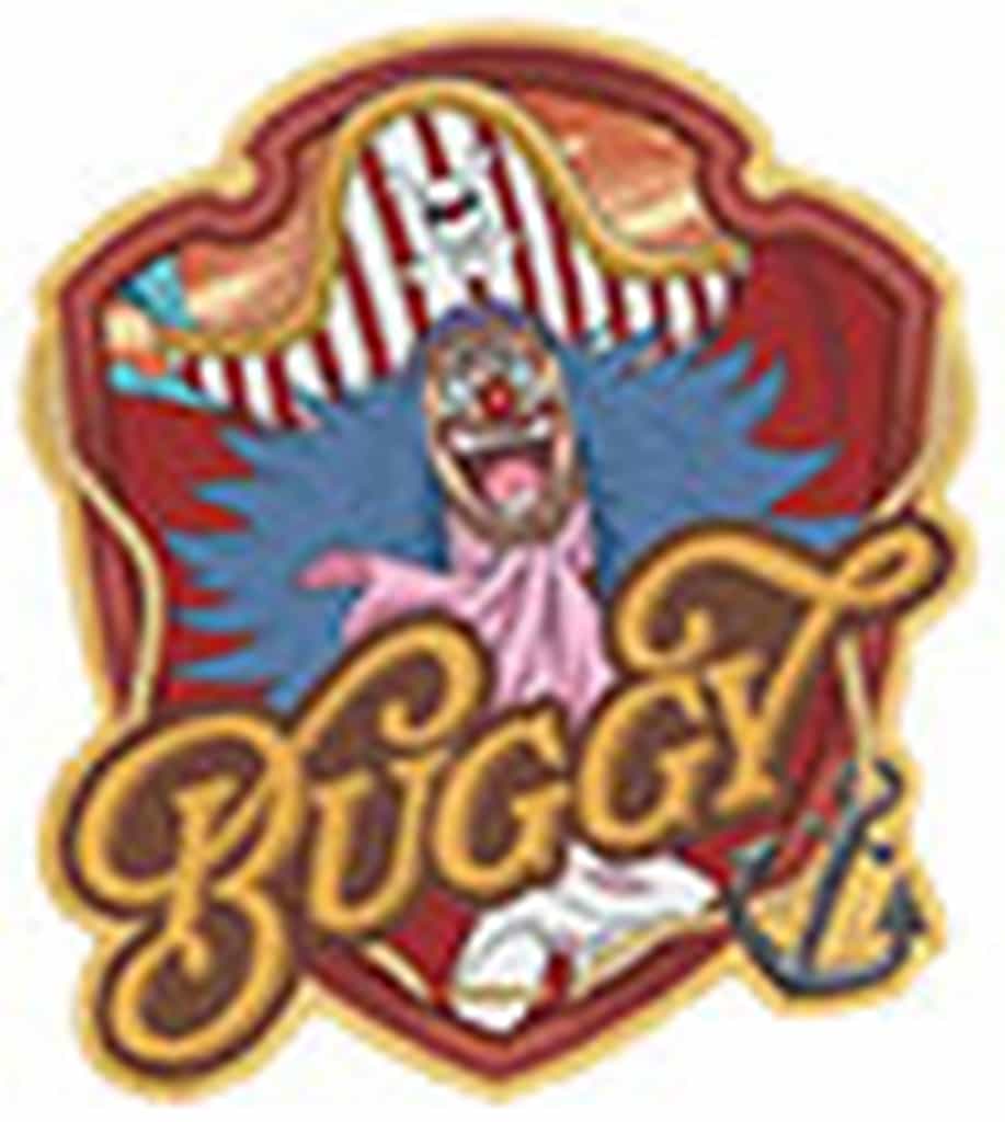 One Piece Egghead Arc Buggy Large Travel Sticker