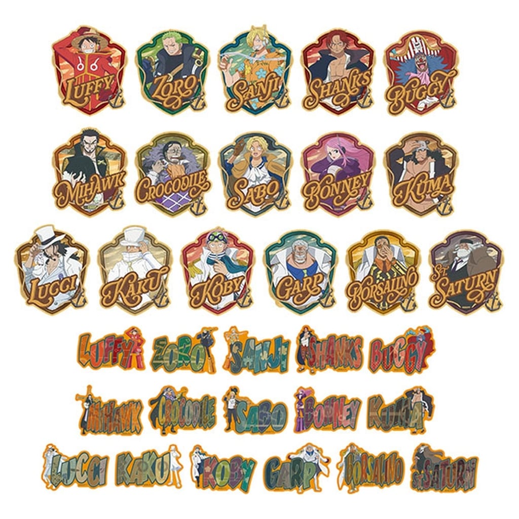 One Piece Travel Sticker Collection Egghead Arc 32-Piece Set