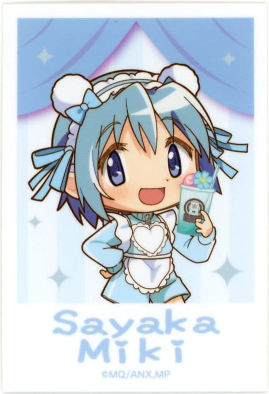 Sayaka Miki Trading Cheki-Style Sticker - Puella Magi Madoka Magica (Approx. 85 x 58 mm, Pre-owned, Trend Factory)