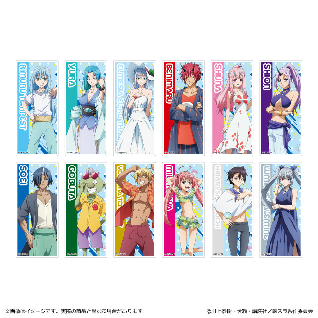 That Time I Got Reincarnated as a Slime Movie 12-Sticker Set