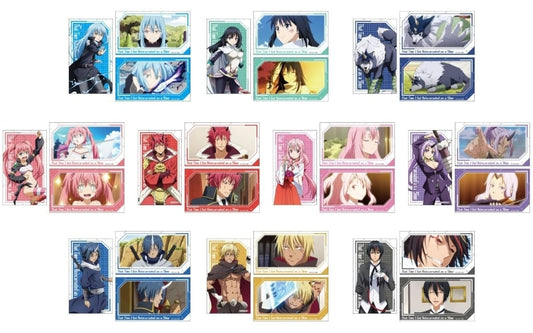 That Time I Got Reincarnated as a Slime Memory Cut Sticker 10-Type Set