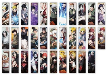 NARUTO Shippuden Character Pos Mini Sticker Collection, Complete 32-Piece Set